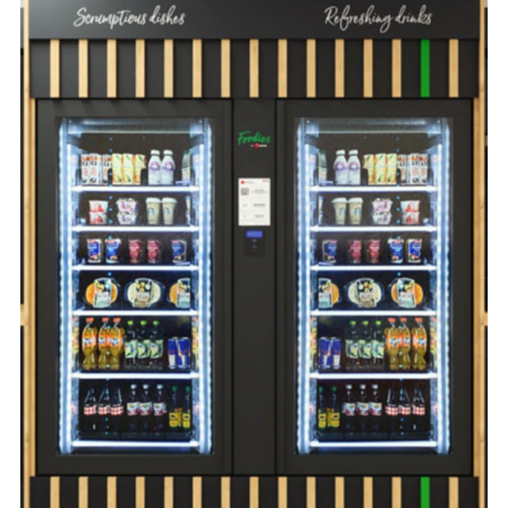 Foodies Duo 850 smart kjøleskap - front.png